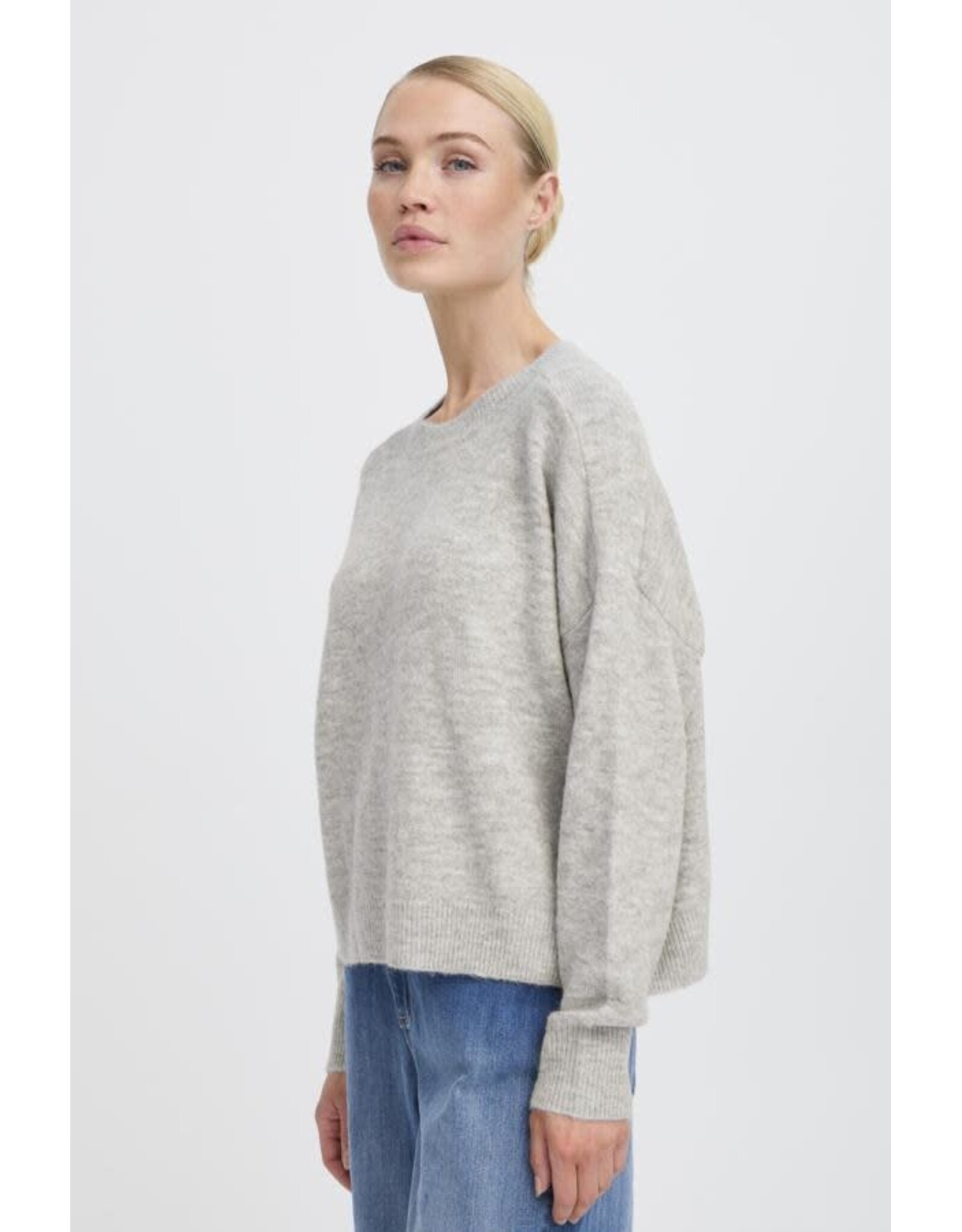b.young b.young - Monna Jumper (Mid Grey)