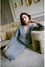 b.young b.young - Otti Cardigan (Mid Grey Melange)