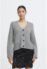 b.young b.young - Otti Cardigan (Mid Grey Melange)