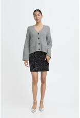 b.young b.young - Otti Cardigan (Mid Grey Melange)