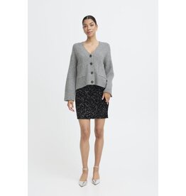 b.young b.young - Otti Cardigan (Mid Grey Melange)