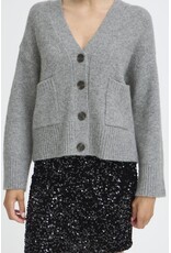 b.young b.young - Otti Cardigan (Mid Grey Melange)