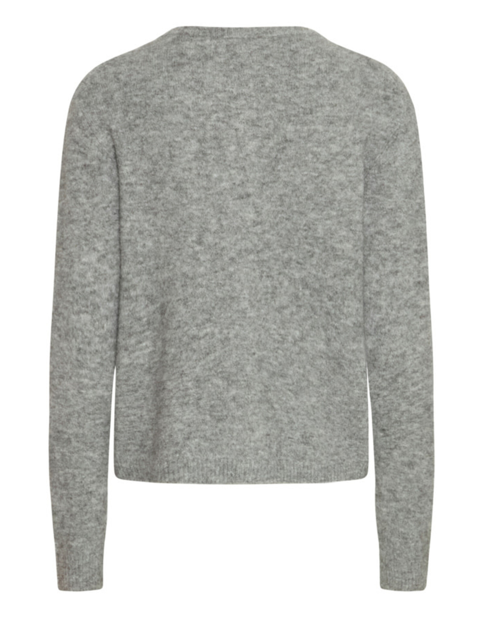 b.young b.young - Mea Cardigan (Mid Grey Melange)