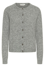 b.young b.young - Mea Cardigan (Mid Grey Melange)