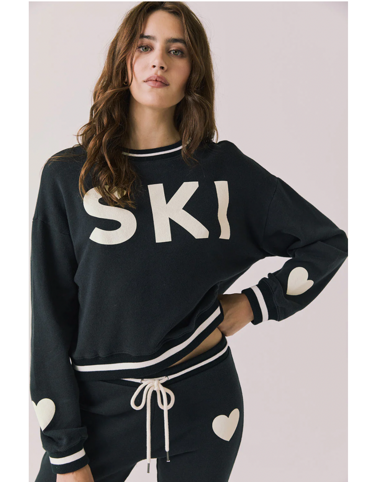 Chaser Chaser - Ski Long Sleeve Pullover (True Black)