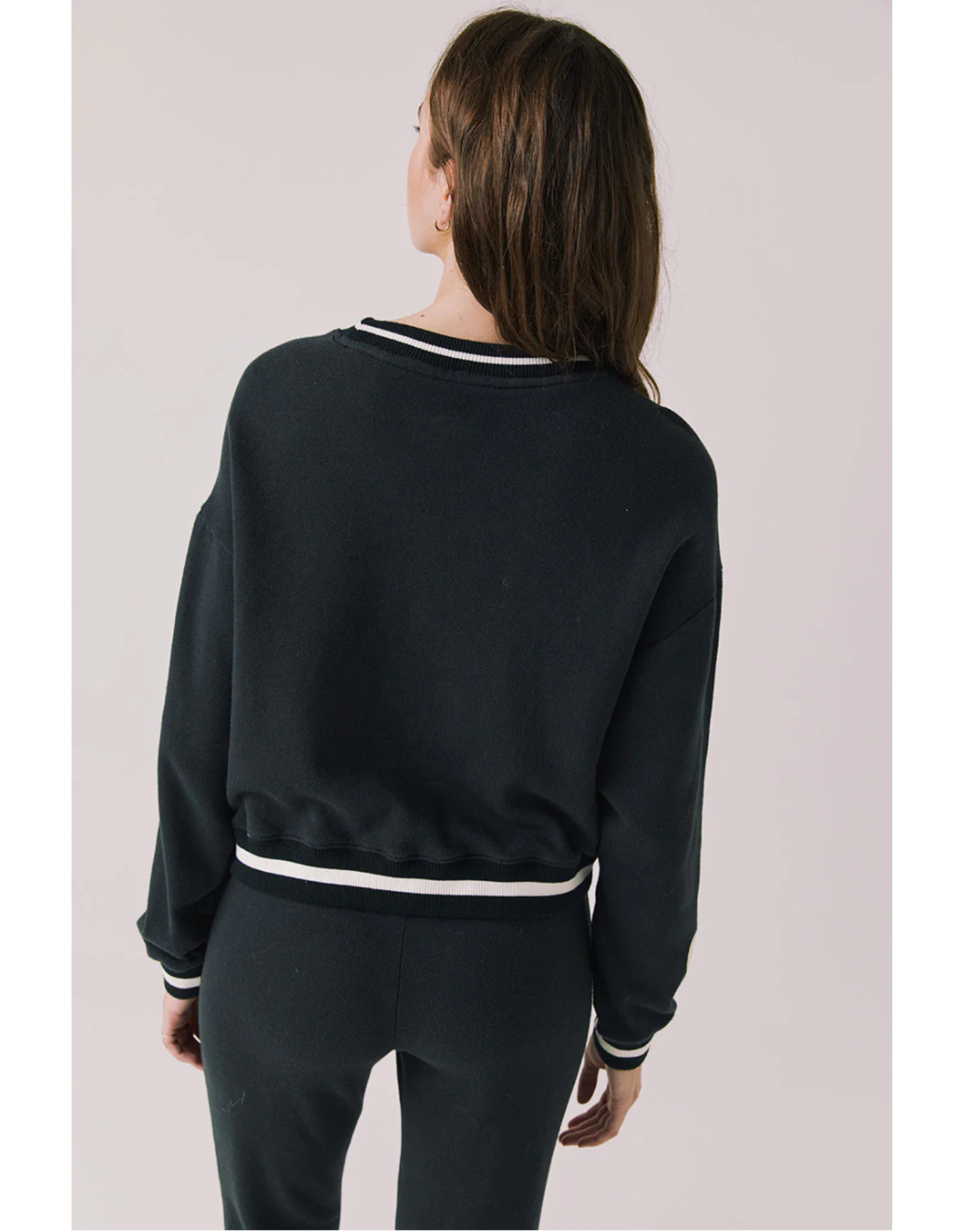 Chaser Chaser - Ski Long Sleeve Pullover (True Black)