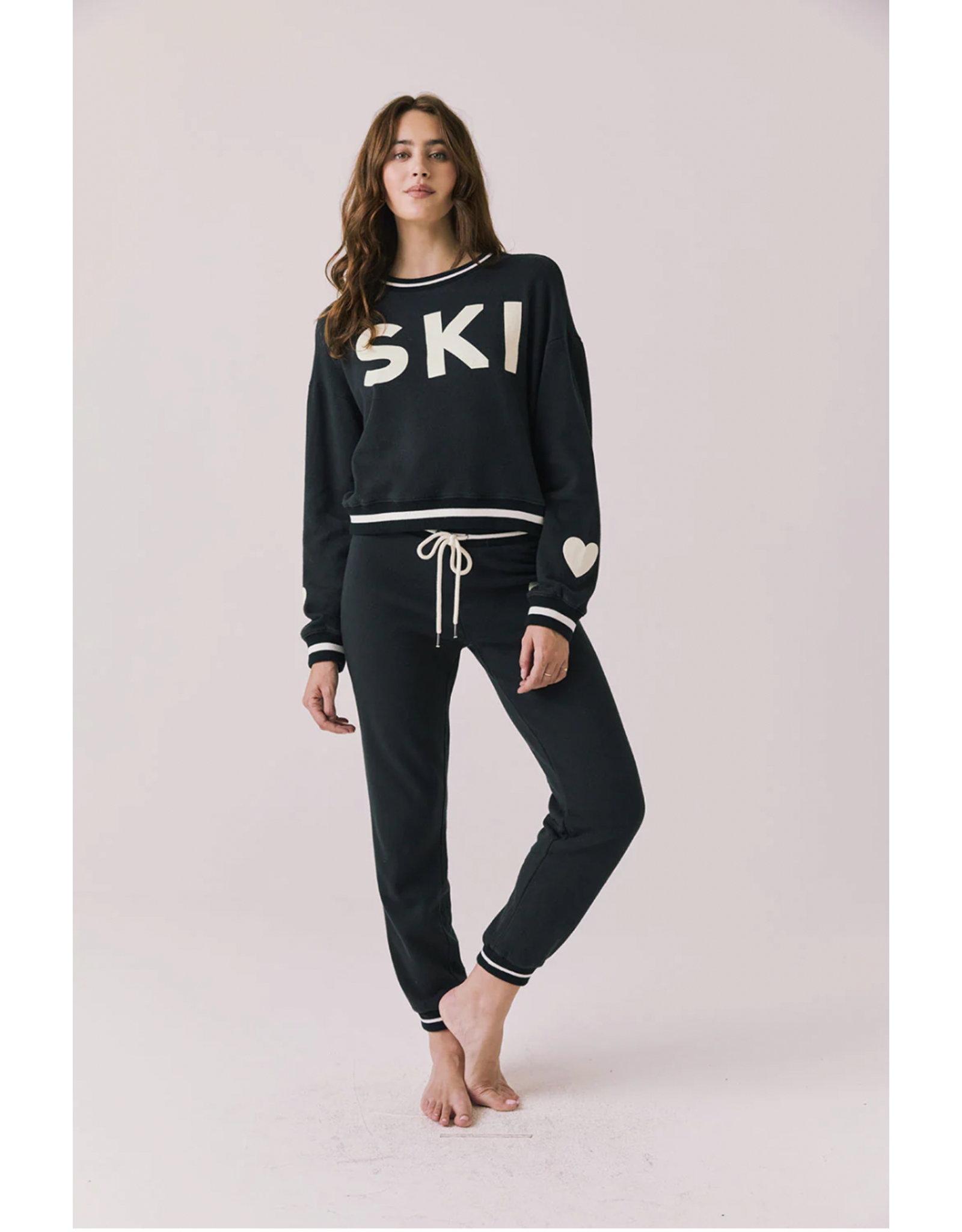 Chaser Chaser - Ski Long Sleeve Pullover (True Black)