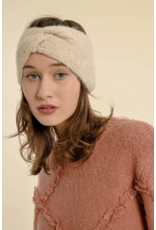 Molly Bracken Molly Bracken - Heathered Knit Headband (Ecru)