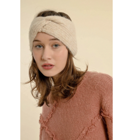 Molly Bracken Molly Bracken - Heathered Knit Headband (Ecru)