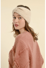 Molly Bracken Molly Bracken - Heathered Knit Headband (Ecru)