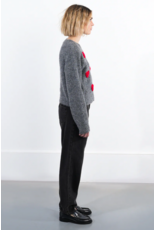 Molly Bracken Molly Bracken -  Puffy Heart Sweater (Grey)