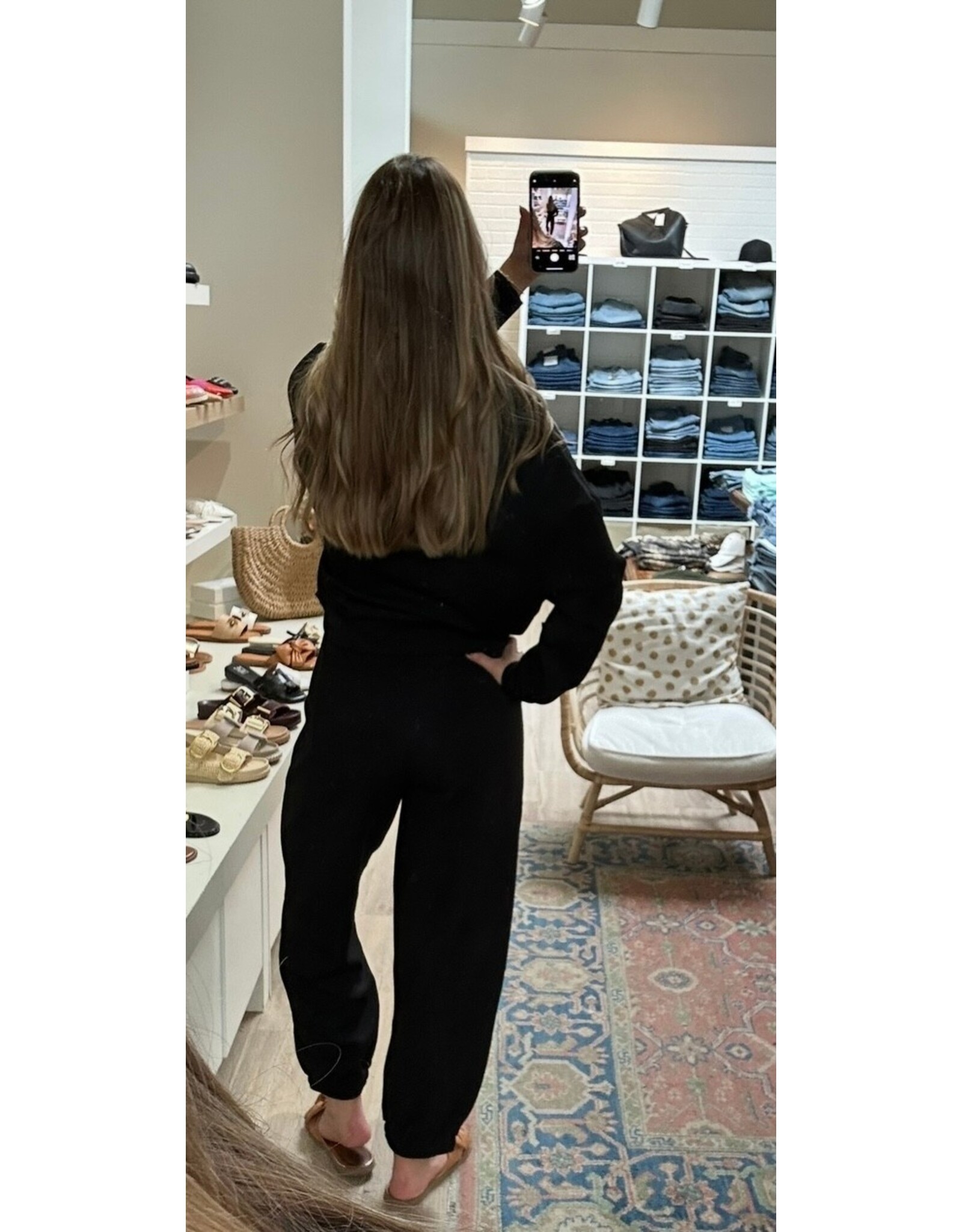 RD Style RD Style - Seanni Soft Knit Long Sleeve Half Zip (Black)