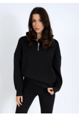RD Style RD Style - Seanni Soft Knit Long Sleeve Half Zip (Black)