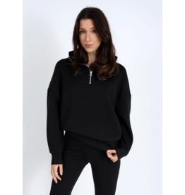 RD Style RD Style - Seanni Soft Knit Long Sleeve Half Zip (Black)