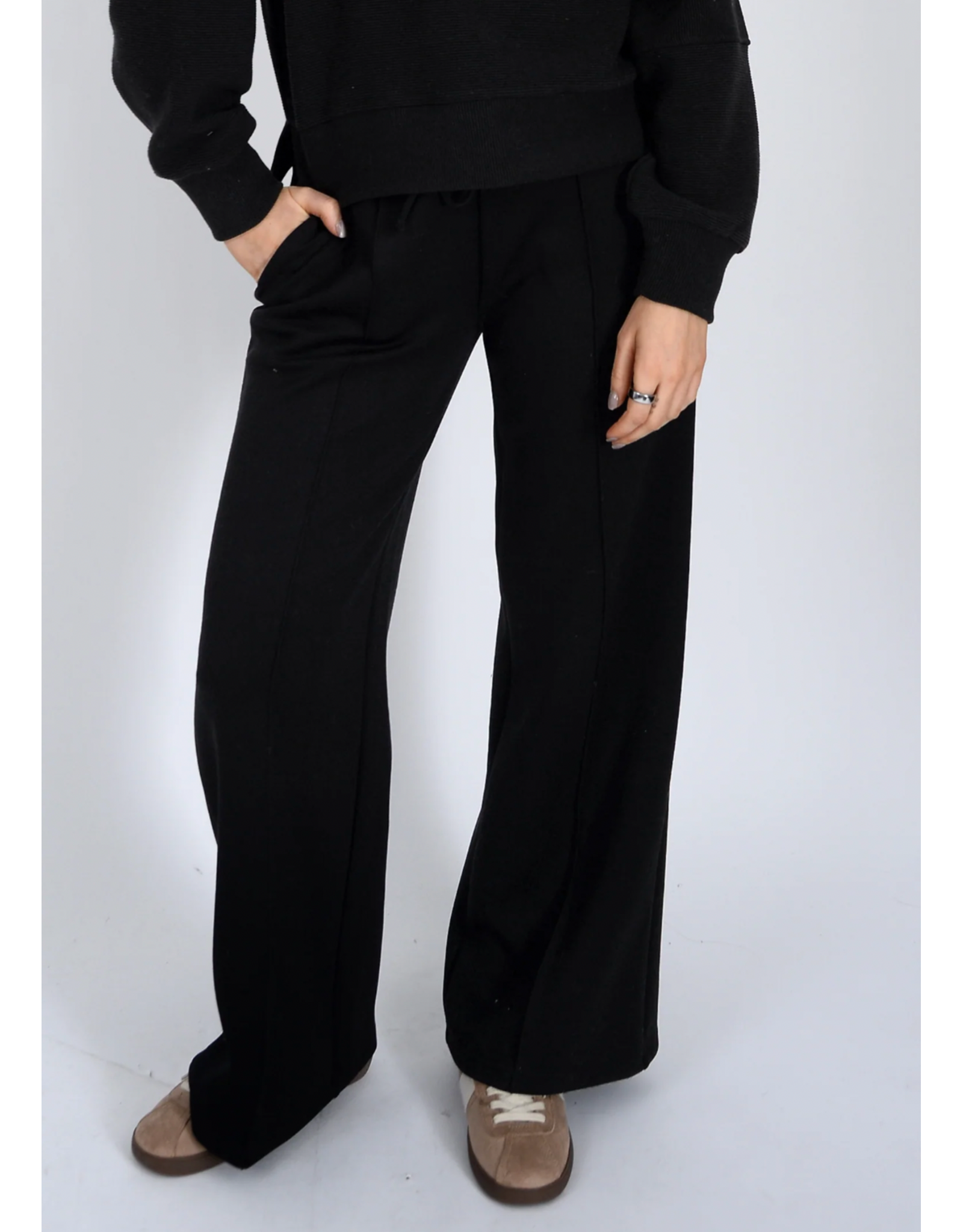 RD Style RD Style - Prida Soft Knit Drawstring Pant (Black)