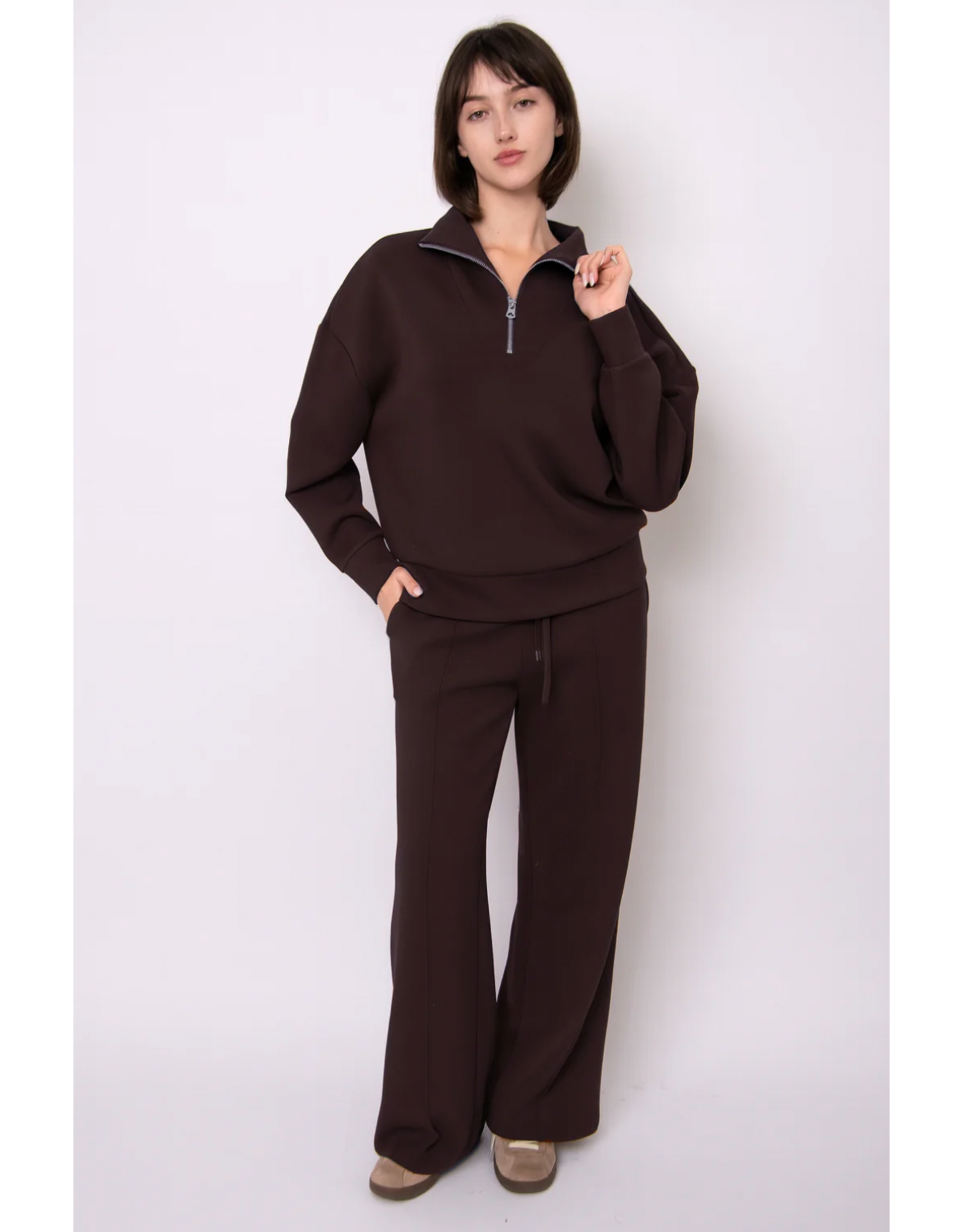 RD Style RD Style - Prida Soft Knit Drawstring Pant (Brown)