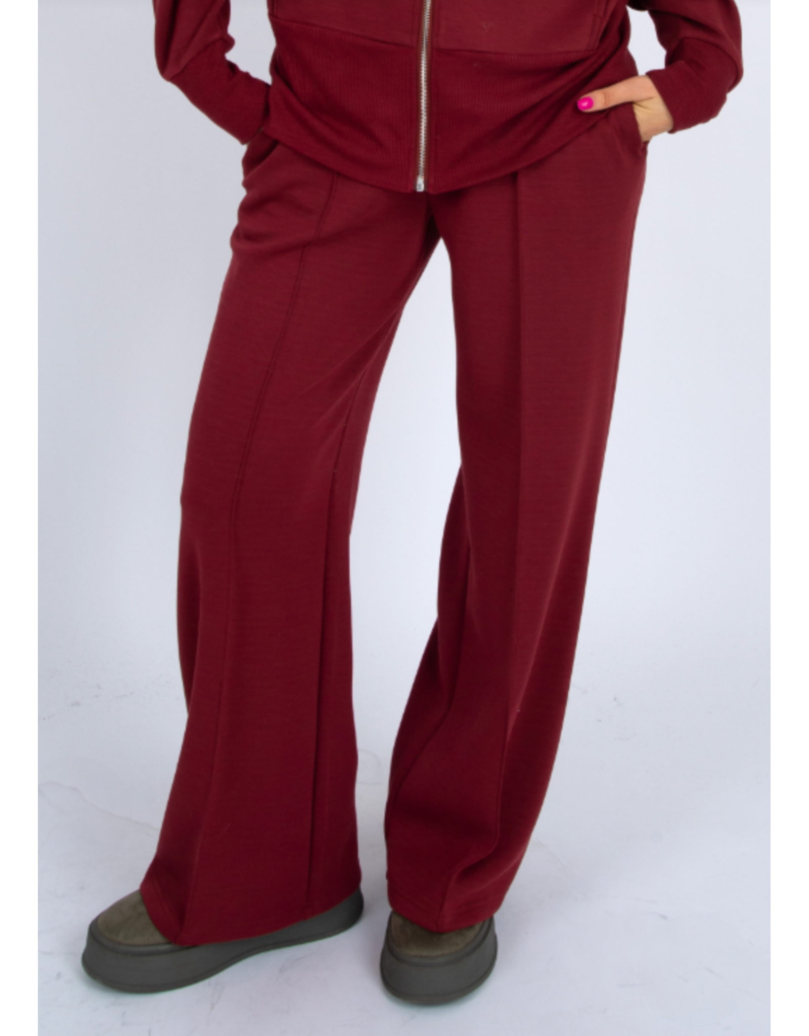 RD Style RD Style - Prida Soft Knit Drawstring Pant (Chili)