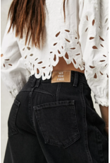 Free people Free People - Good Luck Midrise Barrel Jean (Soundwave)