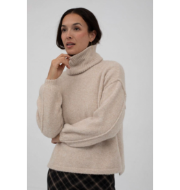 Mus & BomBon Mus & BomBon - Alajuela Rollneck Jumper (Beige)