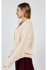 Sadie & Sage Sadie & Sage - Rosie 3D Cardigan (Ivory)