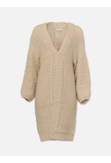 Sadie & Sage Sadie & Sage - Iggy Chunky Hand Knit Long Cardigan (Natural)