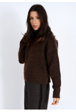 RD Style RD Style - Louis Long Sleeve Mock (Brown Melange)