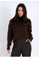 RD Style RD Style - Louis Long Sleeve Mock (Brown Melange)