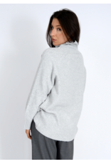RD Style RD Style - Anthousa Mock Neck Pullover (Dove Grey)