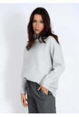 RD Style RD Style - Anthousa Mock Neck Pullover (Dove Grey)