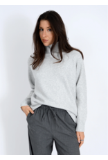 RD Style RD Style - Anthousa Mock Neck Pullover (Dove Grey)