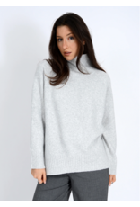 RD Style RD Style - Anthousa Mock Neck Pullover (Dove Grey)