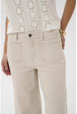 Kaffe Kaffe - Brook Cropped  High Waist Jeans (Moonbeam)