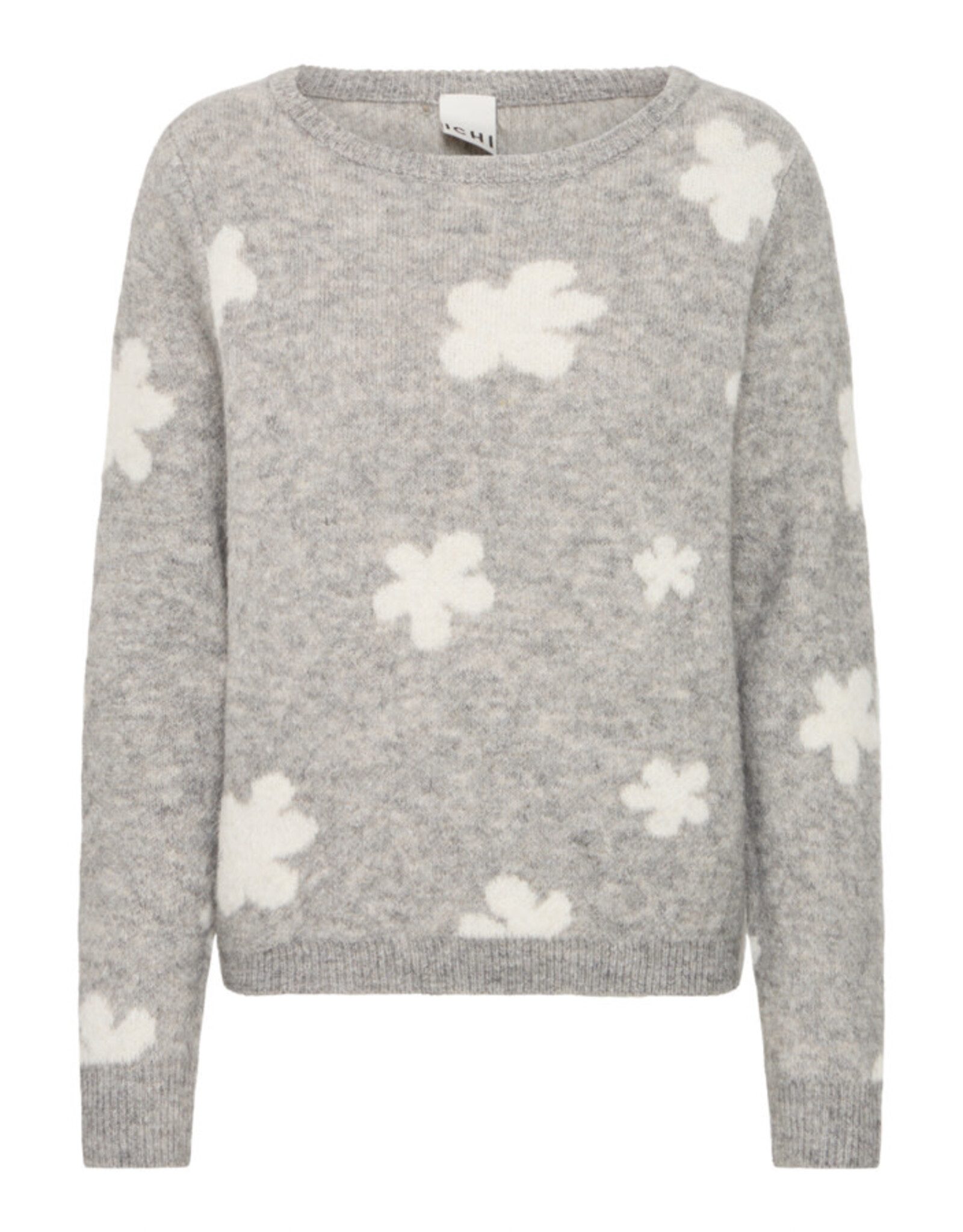 ICHI ICHI - Kamara Pullover (Grey / White Daisy)