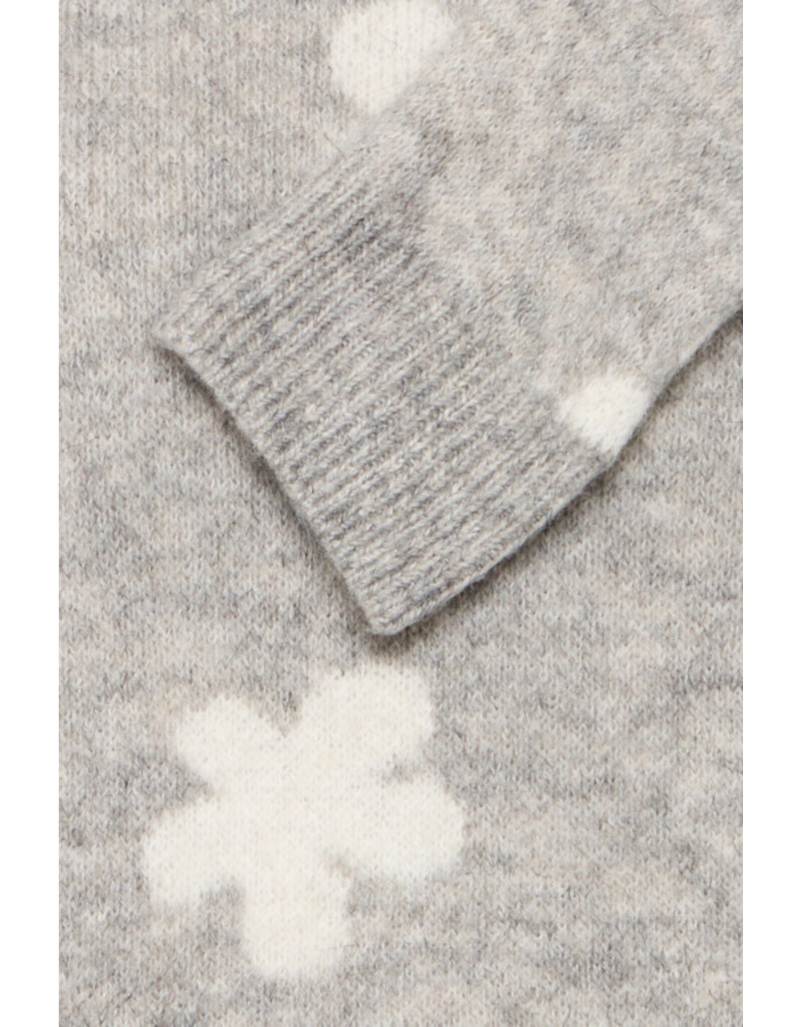 ICHI ICHI - Kamara Pullover (Grey / White Daisy)