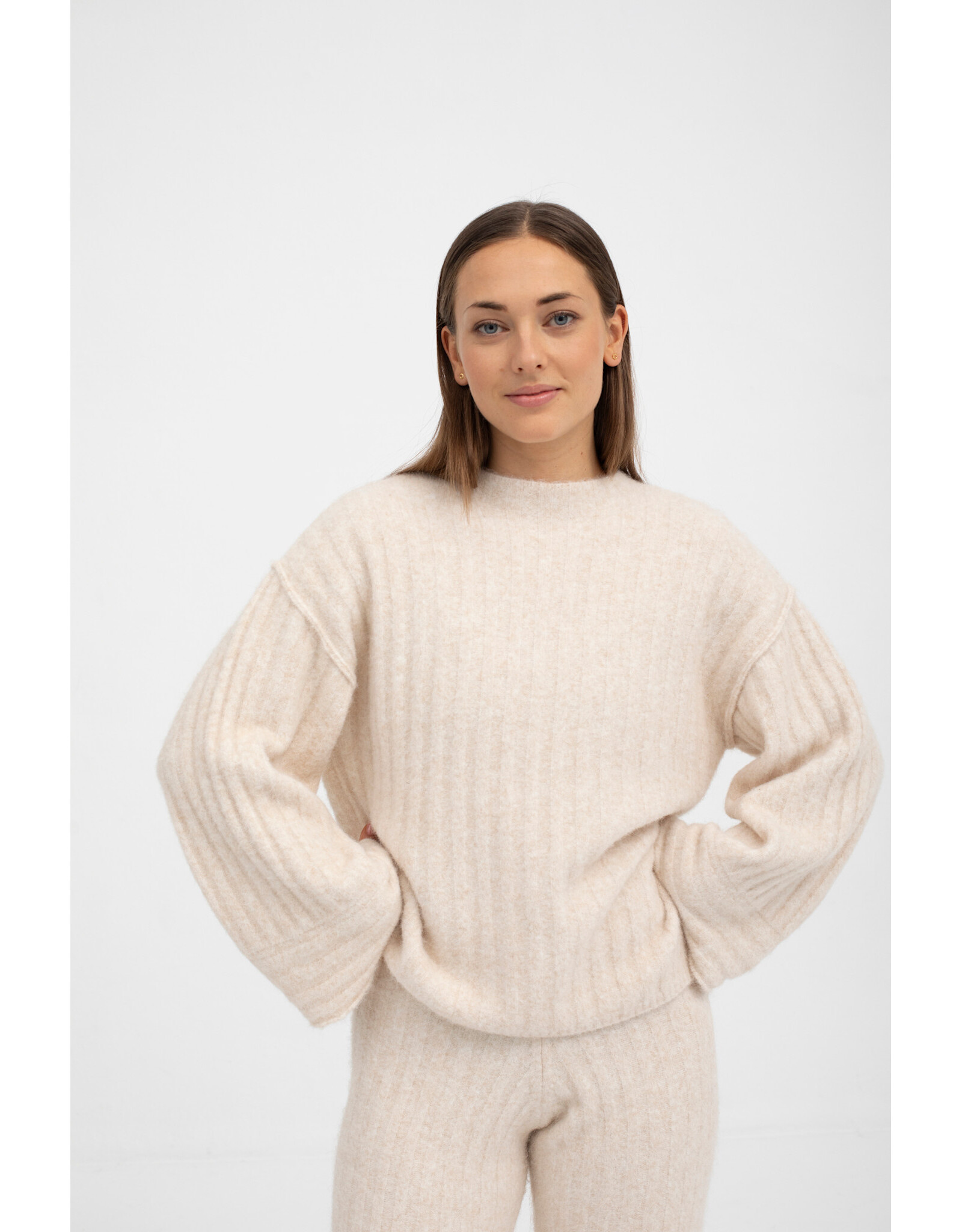 Mus & BomBon Mus & BomBon - Song Jumper (Ecru)