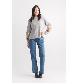 Papillon Papillon - Heathered Terry Pullover (Grey)