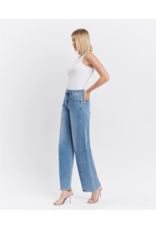 VERVET VERVET - Super High Rise Full Length Wide Barrel Jeans (All Blues)