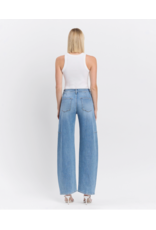 VERVET VERVET - Super High Rise Full Length Wide Barrel Jeans (All Blues)