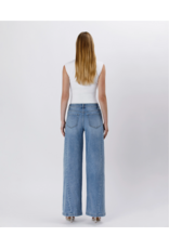VERVET VERVET - High Rise Seam Detail Palazzo Jeans (Enthuse)