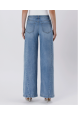 VERVET VERVET - High Rise Seam Detail Palazzo Jeans (Enthuse)