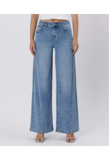 VERVET VERVET - High Rise Seam Detail Palazzo Jeans (Enthuse)