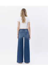 VERVET VERVET - High Rise Trouser Hem Wide Leg Jeans (Moon Bar)