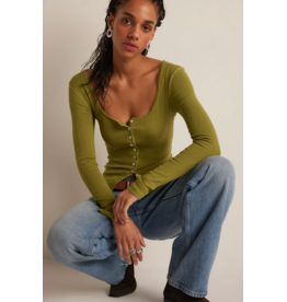 Free people Free People -  End Game Pointelle (Fresh Sprouts)