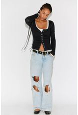 Free people Free People -  End Game Pointelle (Black)