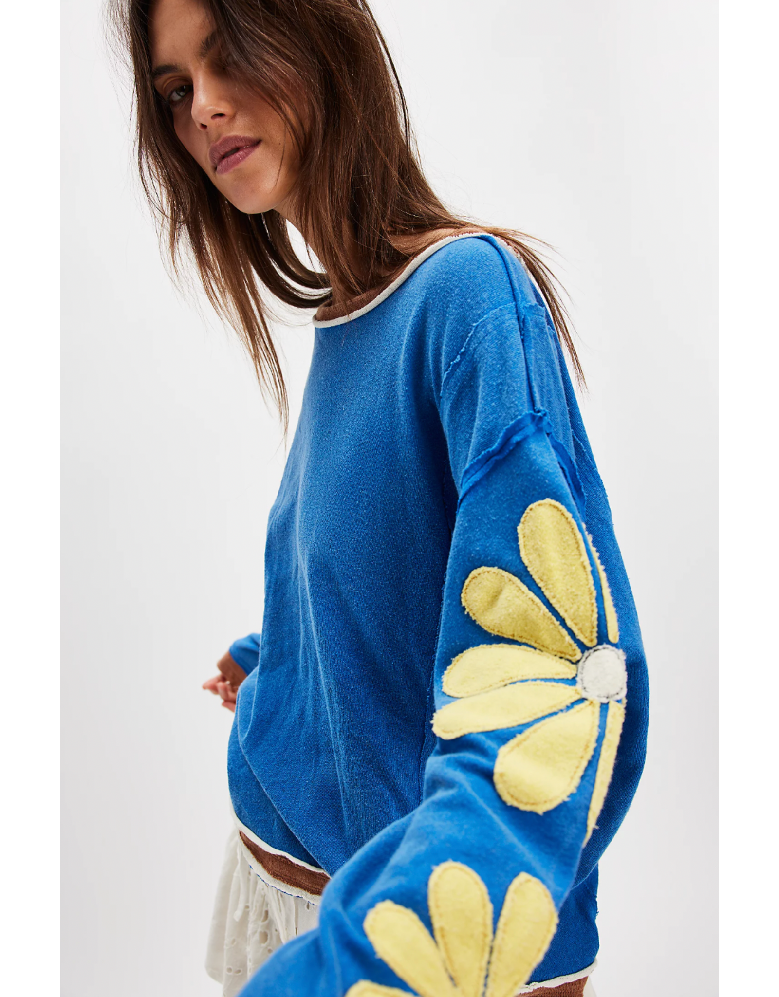 Free people Free People -  We The Free You're A Star Tee (Navy)