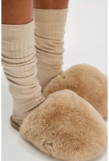 Free people Free People - Snowball Slipper (Taupe Faux Fur)