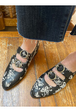 Django and Juliette Django & Juliette - Gifth (Black / Milk Floral Leather)