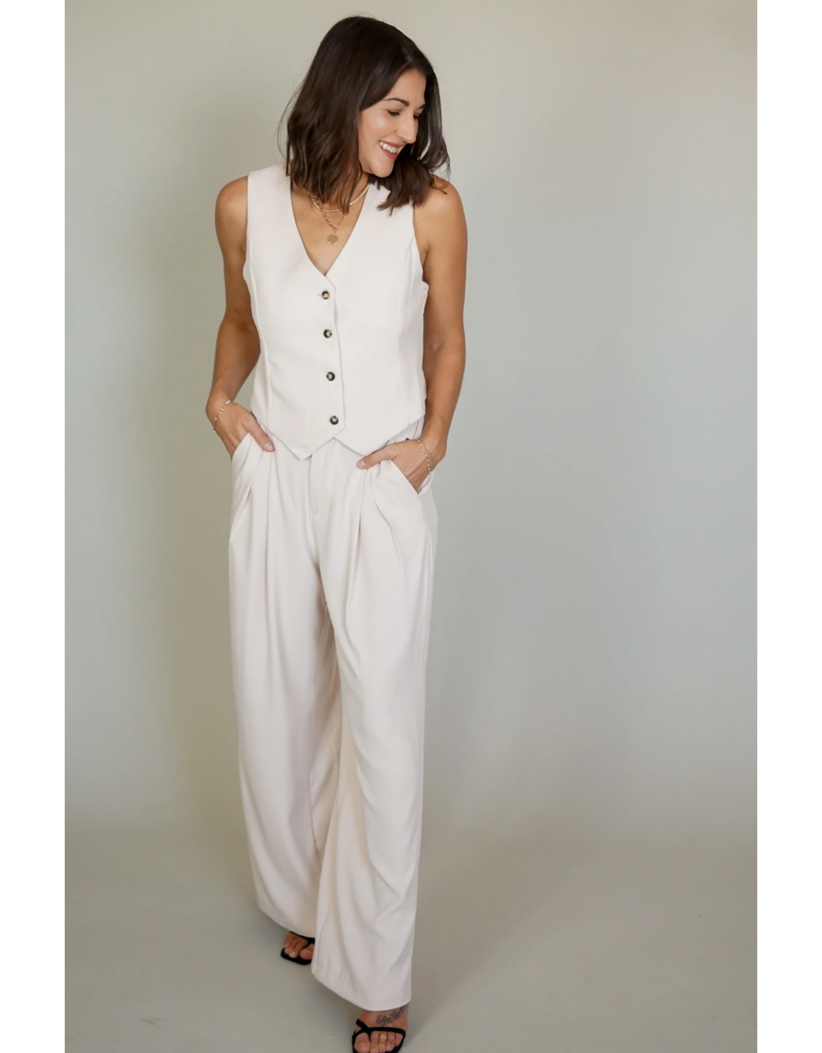 RD Style RD Style - Nyx Zip Up Pants (Sandstone)