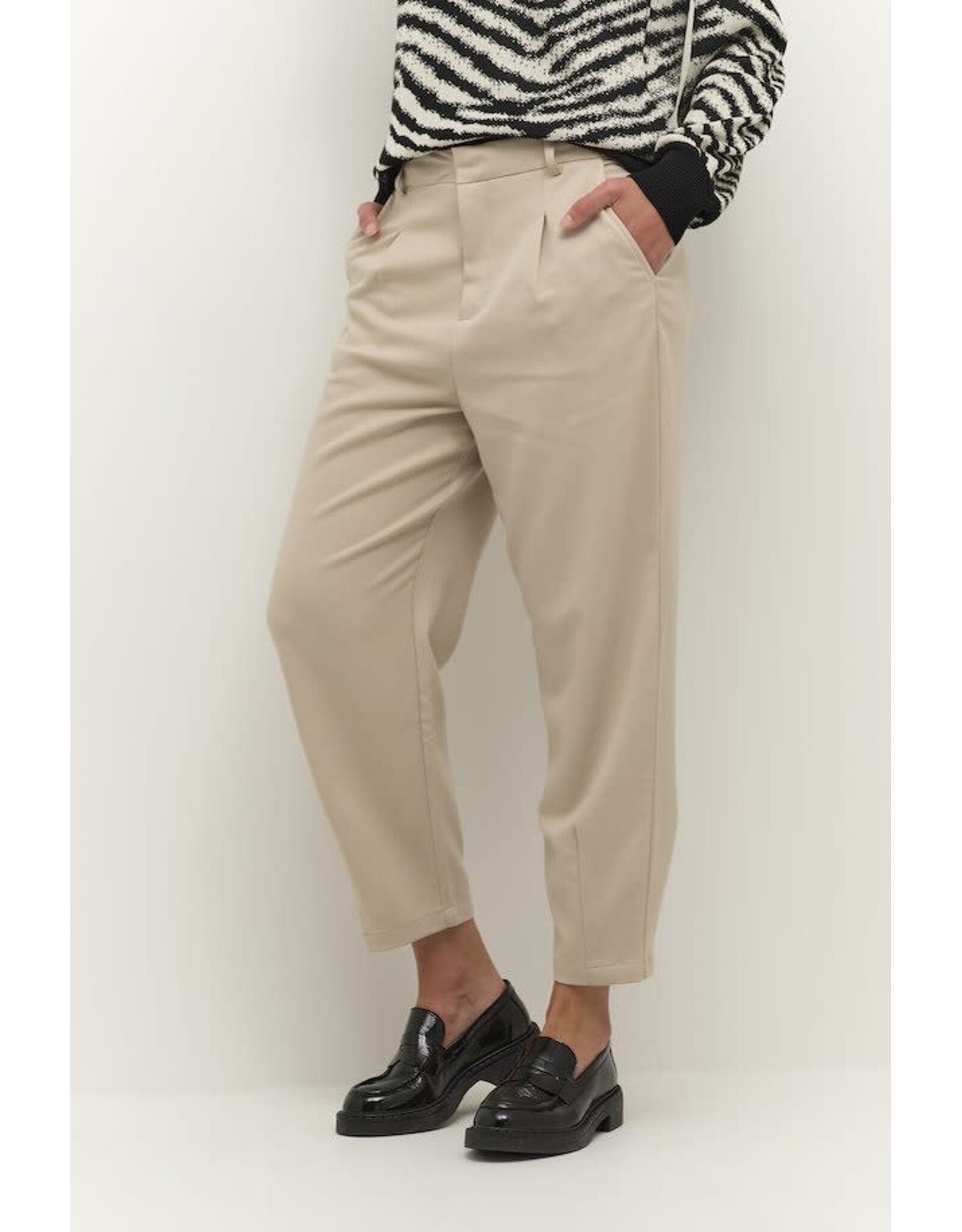 Kaffe Kaffe - Merle pants (feather grey)