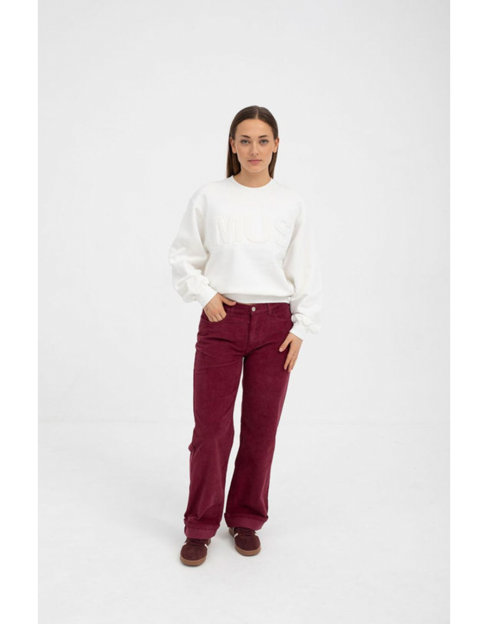 Mus & BomBon Mus & BomBon - Picadilly Trousers (Garnet)